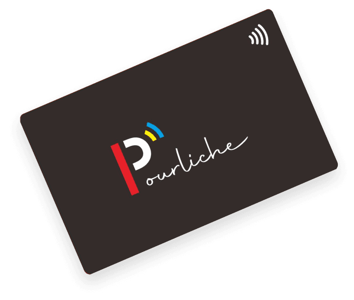 Carte Pourliche noire